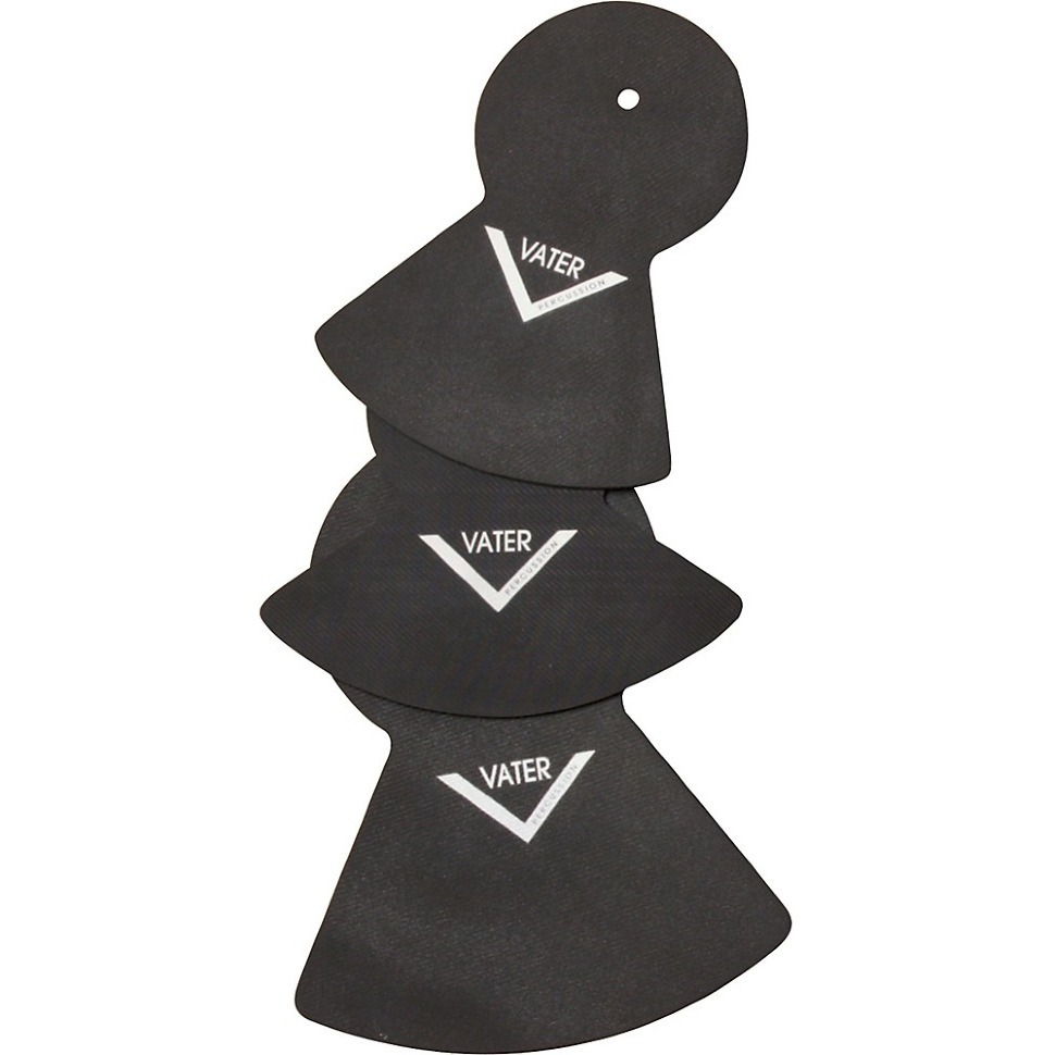 фото Резиновые накладки на барабаны для беззвучной тренировки vater vngcp1 cymbal pack 1