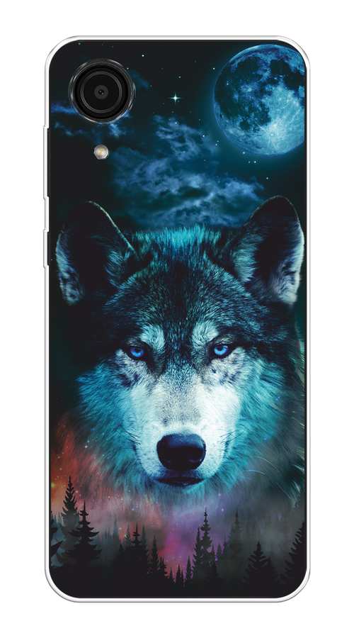 

Чехол на Samsung Galaxy A03 Core "Лунный волк", Бирюзовый;розовый;синий, 2104750-1