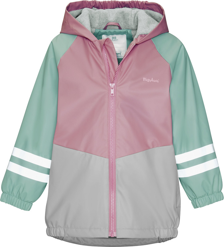 

Куртка детская Playshoes 408654, розовый, 128, Розовый;зеленый, 408654