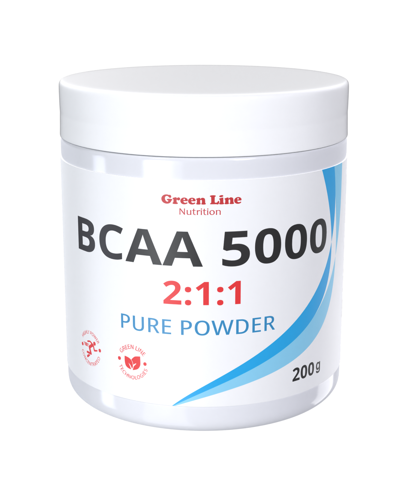 BCAA 2:1:1 Green Line Nutrition 200 грамм