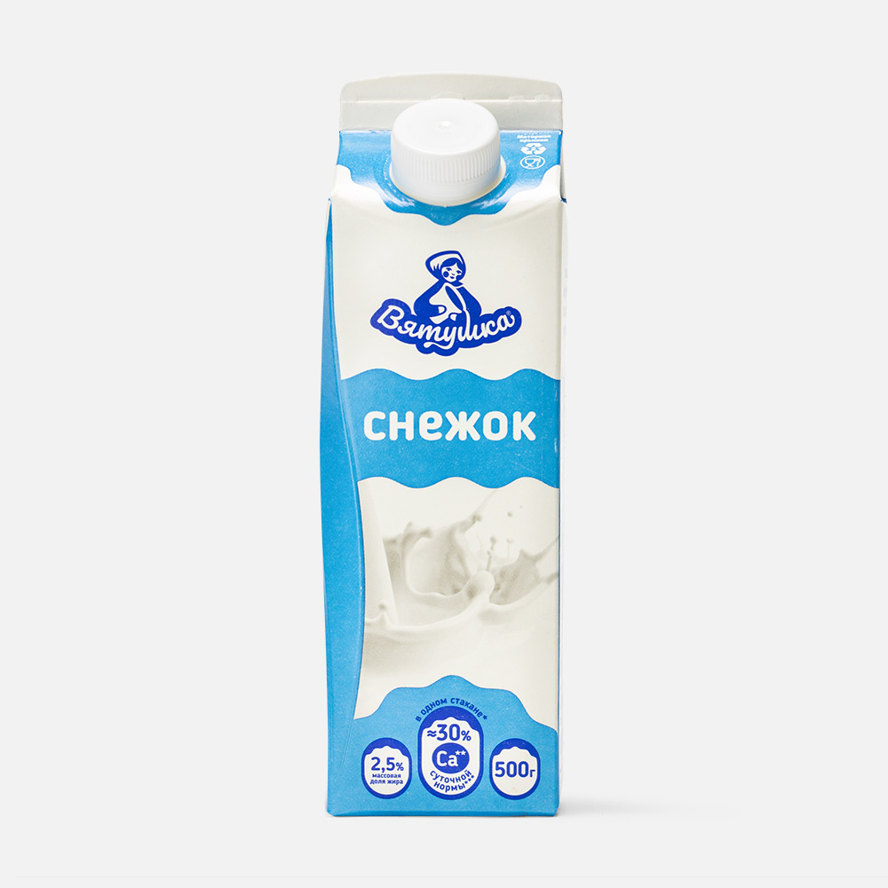 

Снежок Вятушка с сахаром 2,5% 500 мл