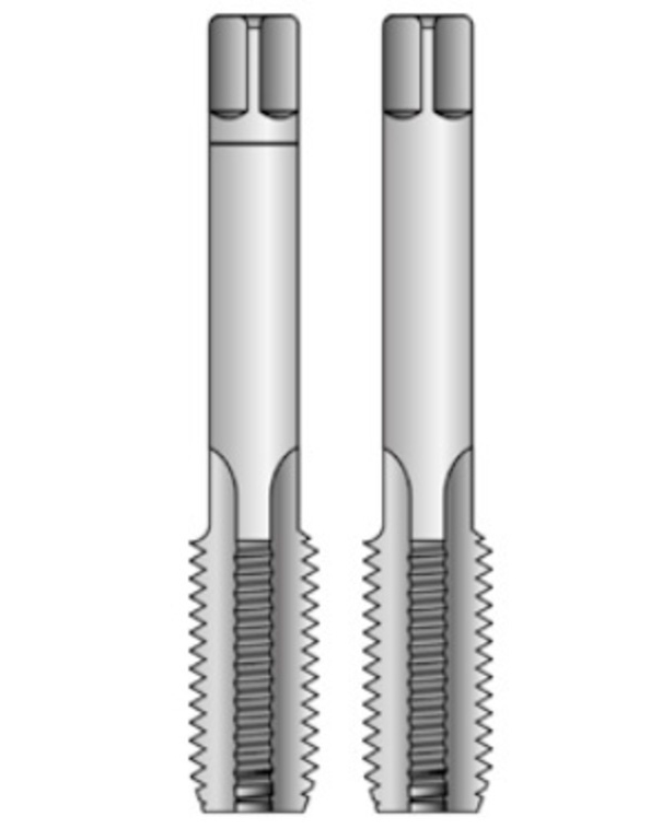 

Набор метчиков из 2-х, DIN 2181 HSS, UNF 4, 48 н/д BUCOVICE, 146004