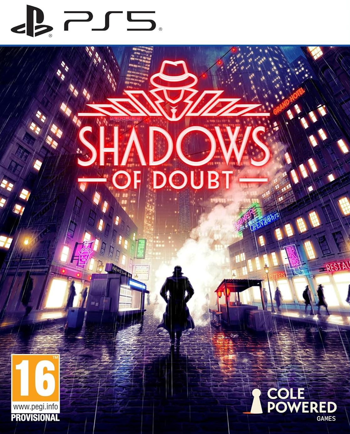 Игра Shadows of Doubt (PlayStation 5, русские субтитры)