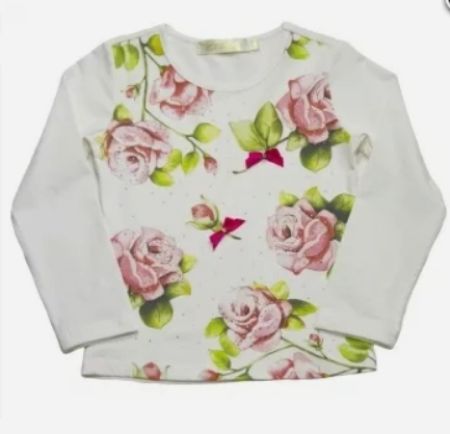 Блузка детская Malini, молочный, 98, A0049