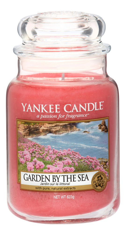 фото Ароматическая свеча yankee candle garden by the sea свеча 623 г