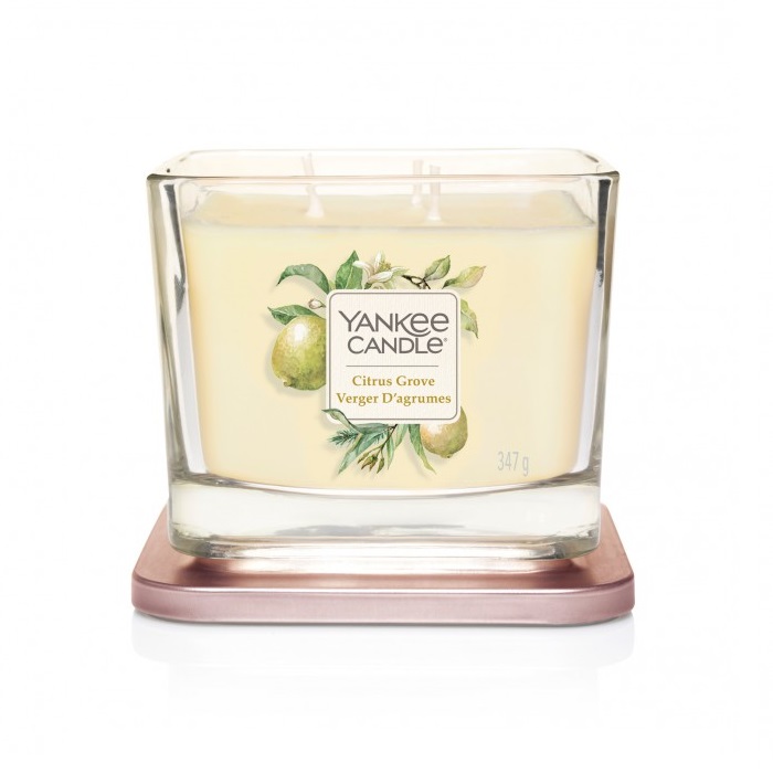 

Ароматическая свеча Yankee Candle Citrus Grove Свеча 347 г, Бежевый, 246138