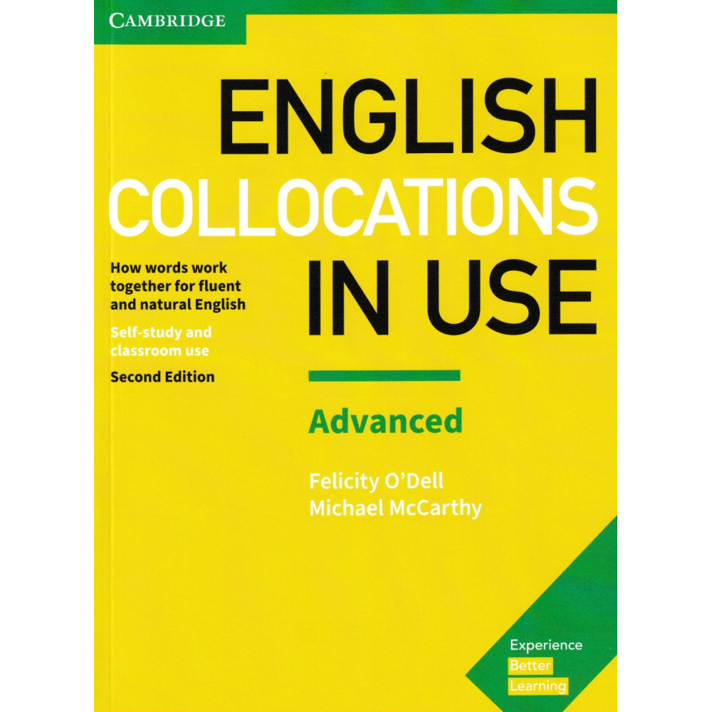 

English Collocations in Use 2nd Edition Advanced Book with answers