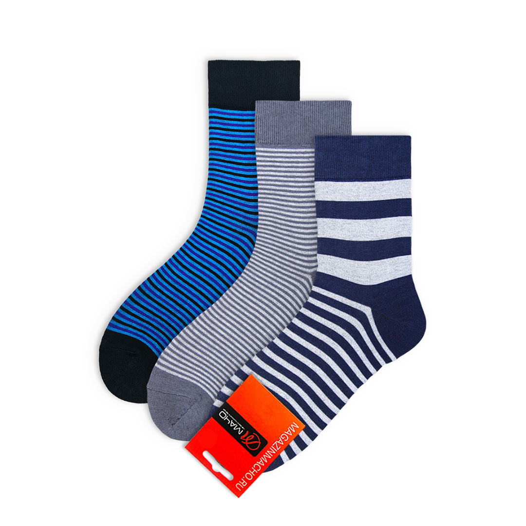 Комплект носков унисекс Мачо НаборыЦветные разноцветных 39-41