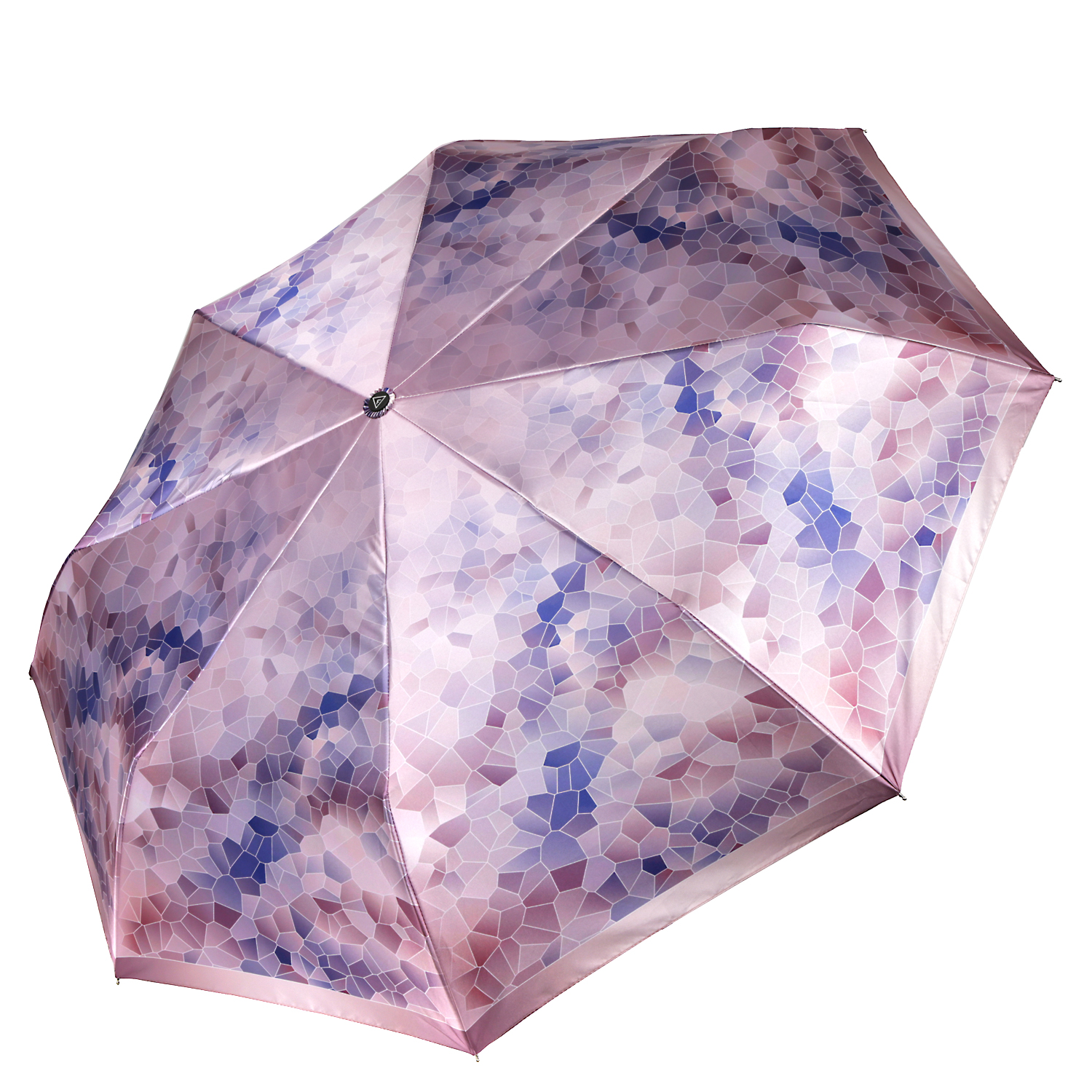 Зонт складной женский автоматический FABRETTI S-20232-5, розовый