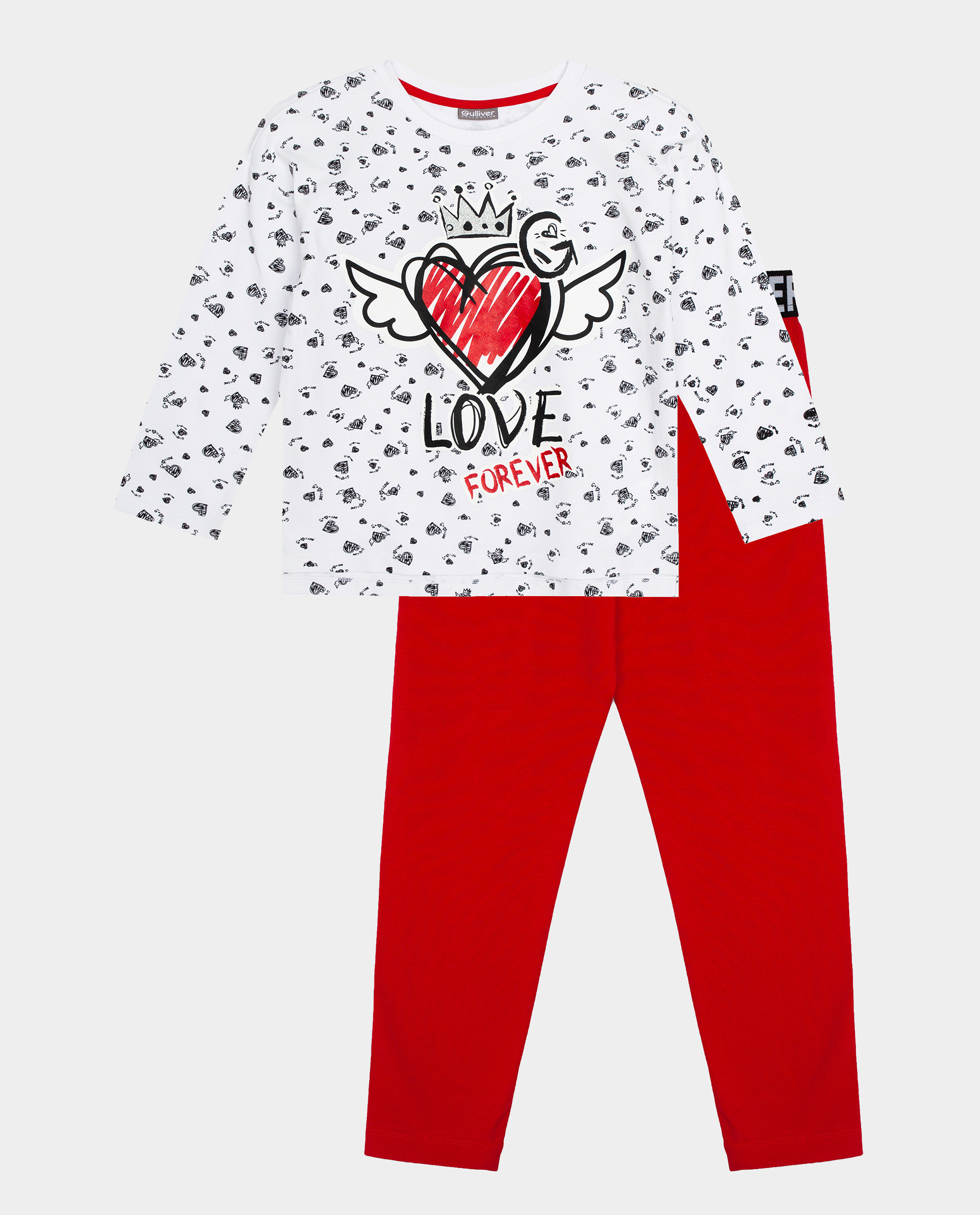 

Красная пижама Gulliver 22000GC9702, размер 146, 22000GC9702