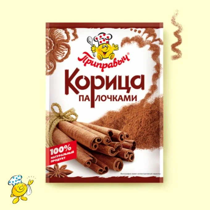 

Корица палочками Приправыч, 15 г х 3 шт, корица палочками