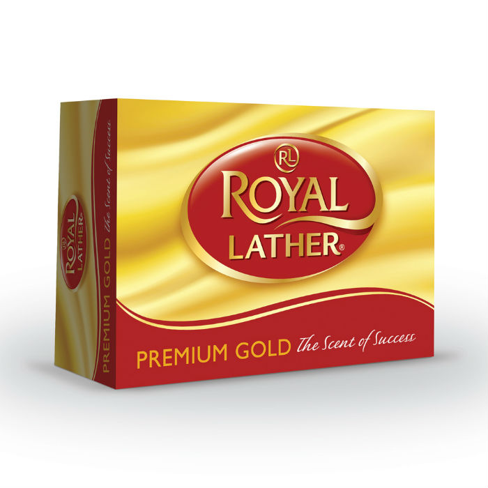 фото Royal lather мыло туалетное премиум голд 125 г iffco beauty