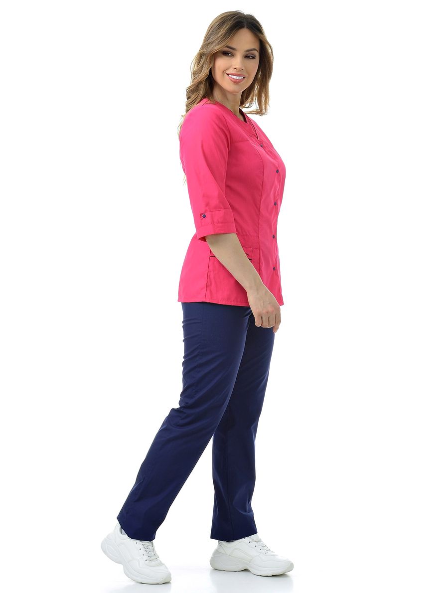 

Костюм медицинский женский MedicalWear Милора 113 красный 54 RU, Милора 113