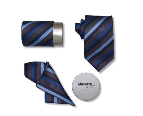 

Комплект мужской Sichuan Fflourish Silk Co. De Blue-B-15, Синий, De Blue-B-15