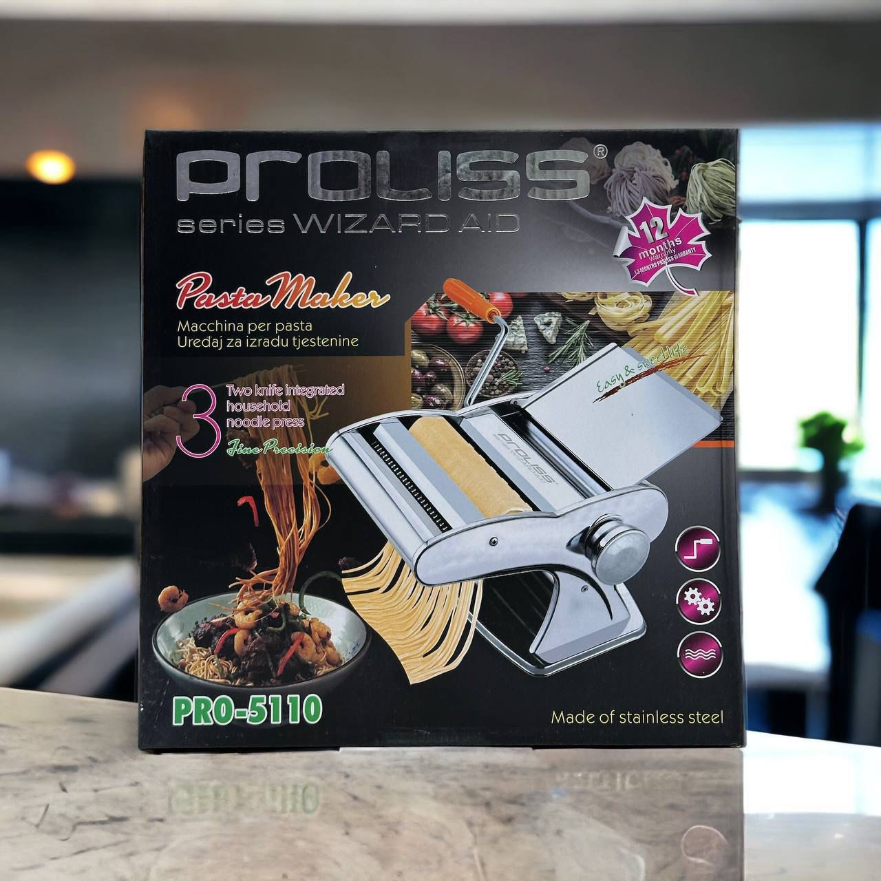 Лапшерезка Proliss Pro-5110 серебристый