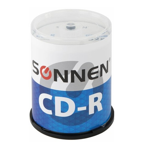 

Комплект дисков cd-r Sonnen 100шт. (4606224317939)