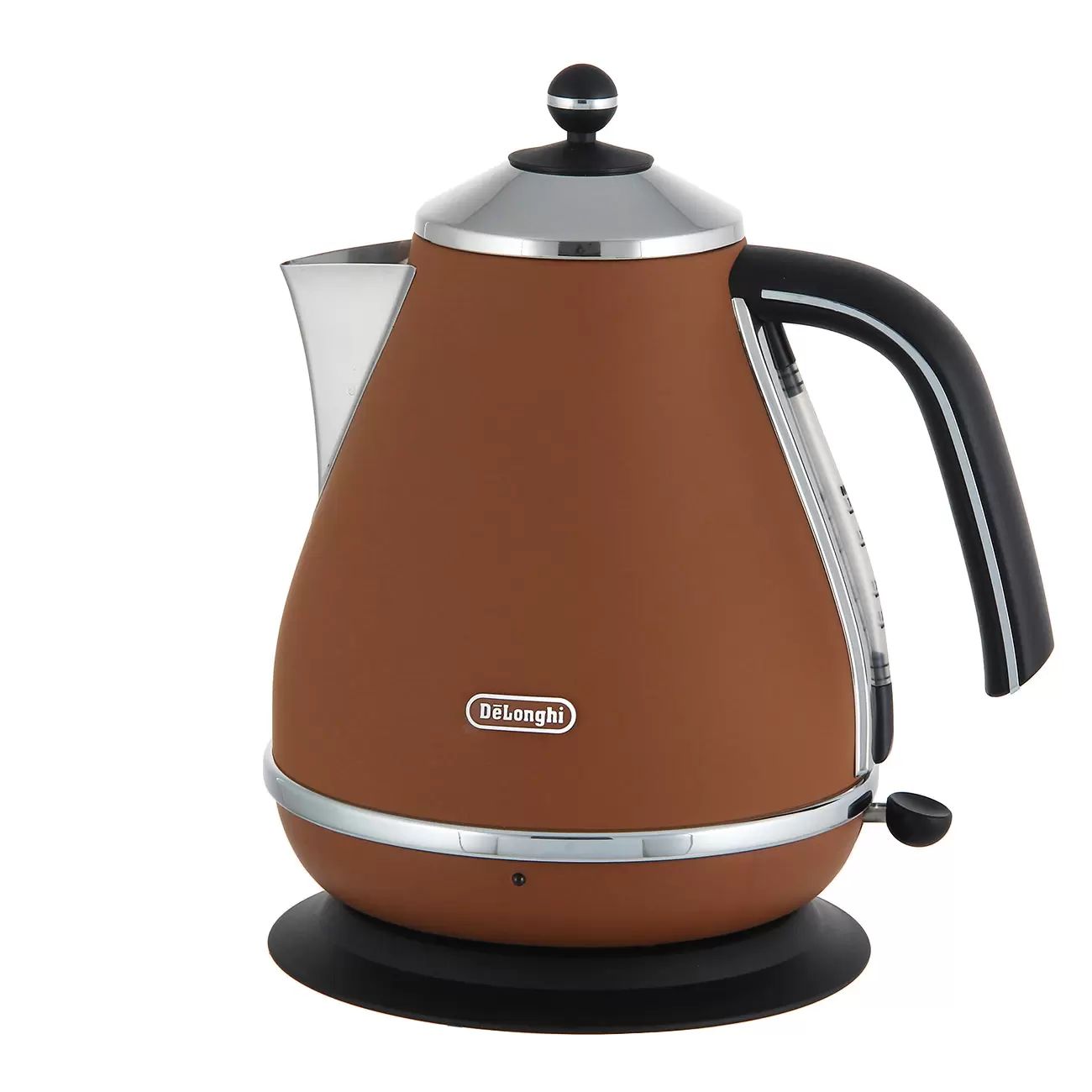 Чайник электрический Delonghi KBOV 2001 BW 1.7 л коричневый чайник электрический de’longhi kbov 2001 bk