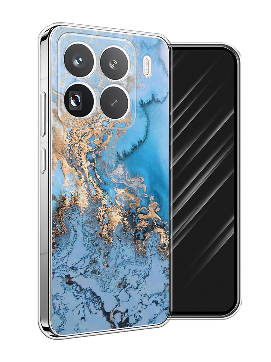 

Чехол Awog на Xiaomi 15 Pro "Морозная лавина синяя", Серебристый, 323750-1