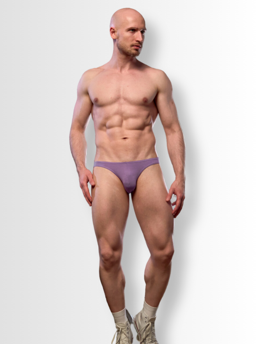

Трусы мужские DonDon 202-01 фиолетовые 2XL, Фиолетовый, 202-01