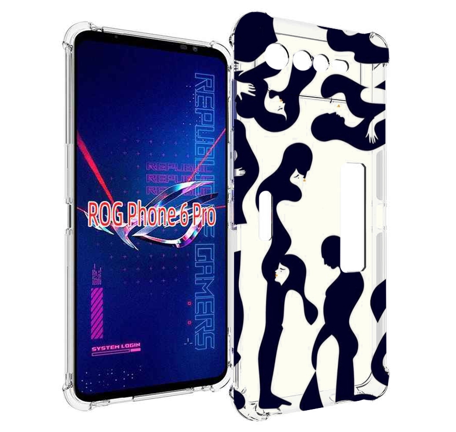 

Чехол MyPads схема-пар для Asus ROG Phone 6 Pro, Прозрачный, Tocco