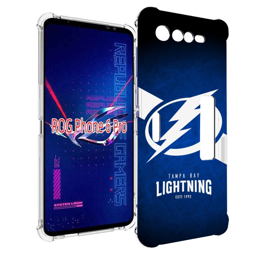 

Чехол MyPads тапа беи лаитнинг мужской для Asus ROG Phone 6 Pro, Прозрачный, Tocco