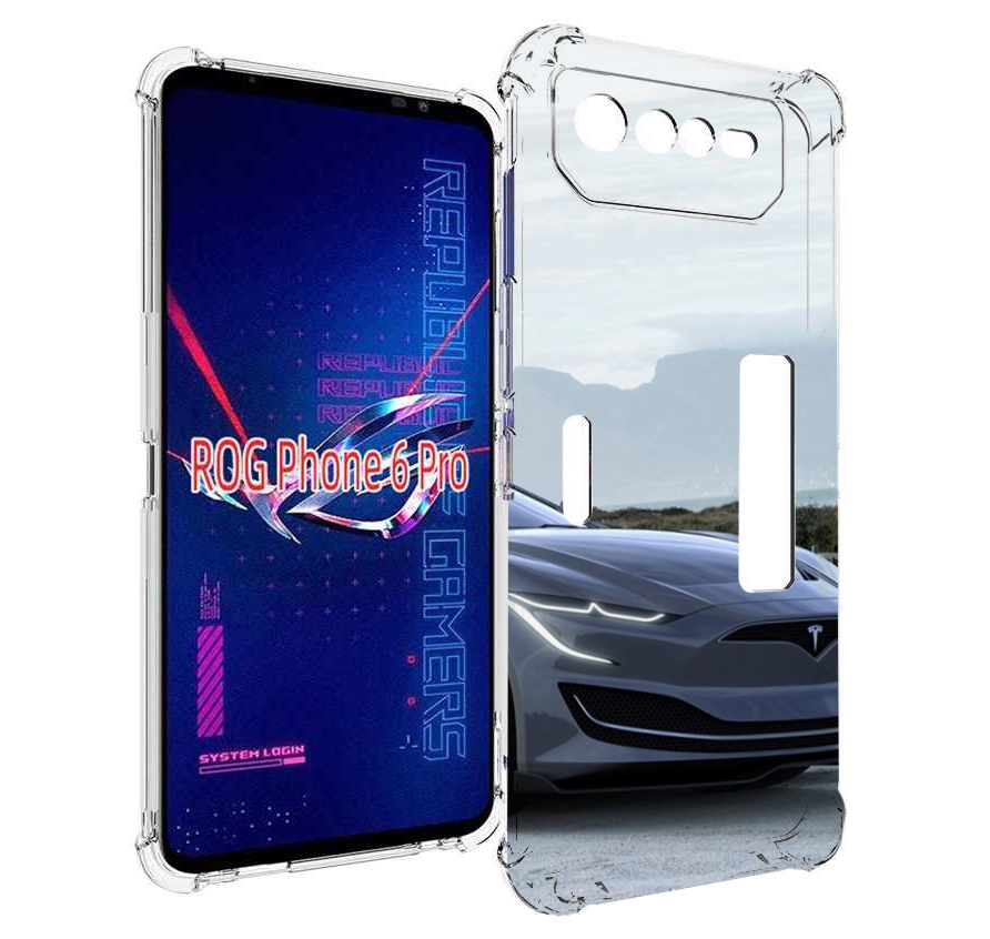 

Чехол MyPads tesla 2 мужской для Asus ROG Phone 6 Pro, Прозрачный, Tocco