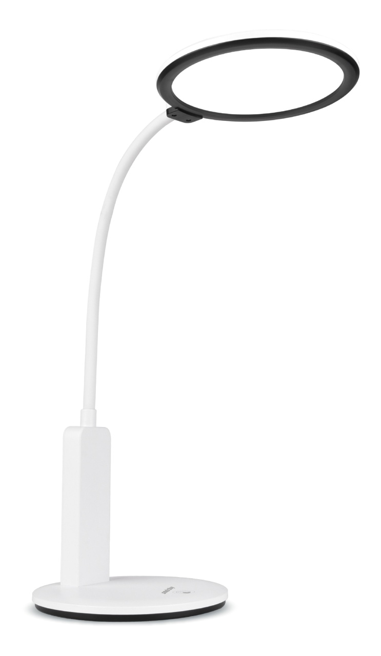 

Светодиодный настольный светильник Smartbuy SBL-DL-18-r-w Тритон белый 18Вт