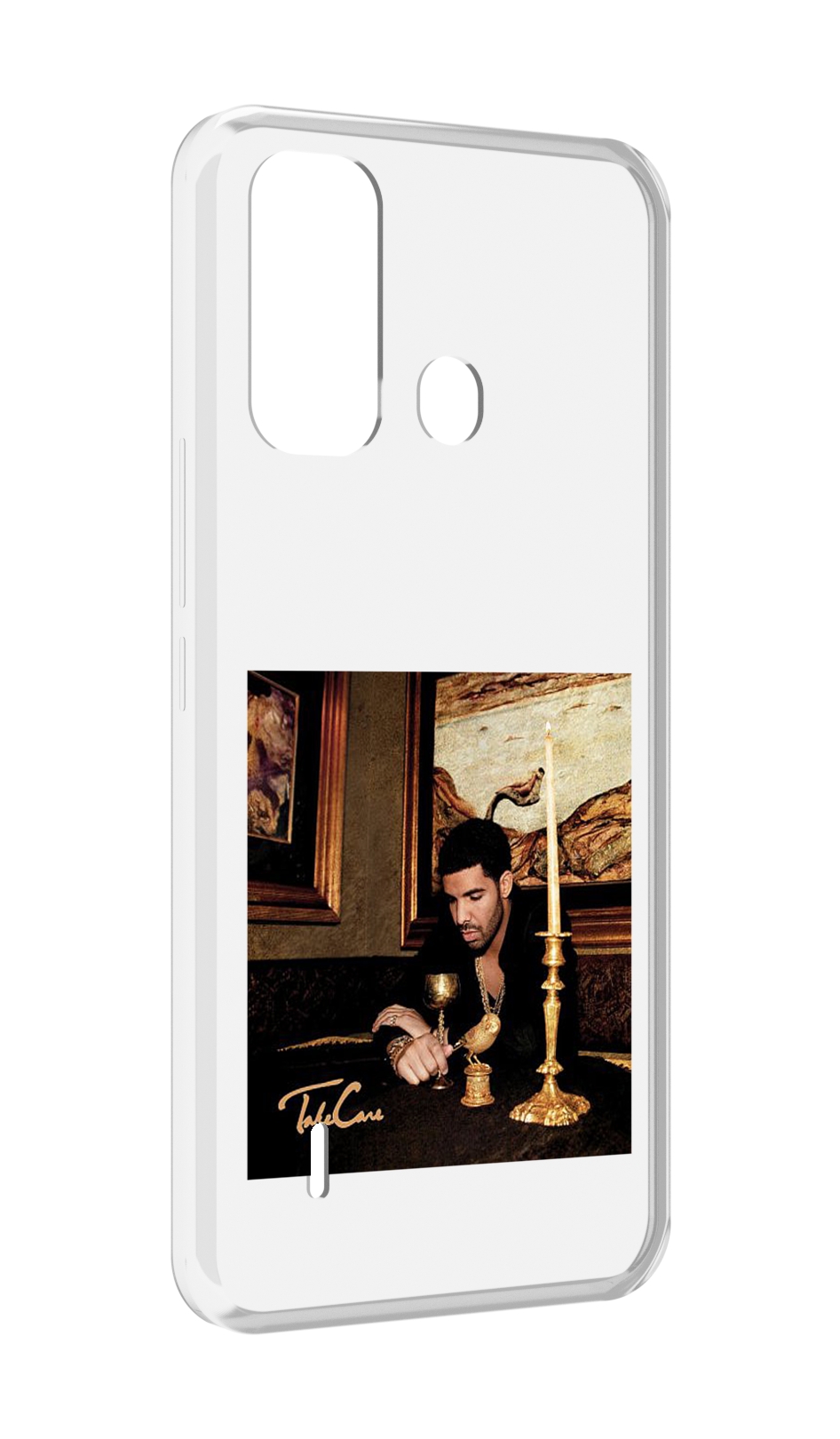 

Чехол MyPads Drake - Take Care для ITEL A49 / A58 / A58 Pro, Прозрачный, Tocco