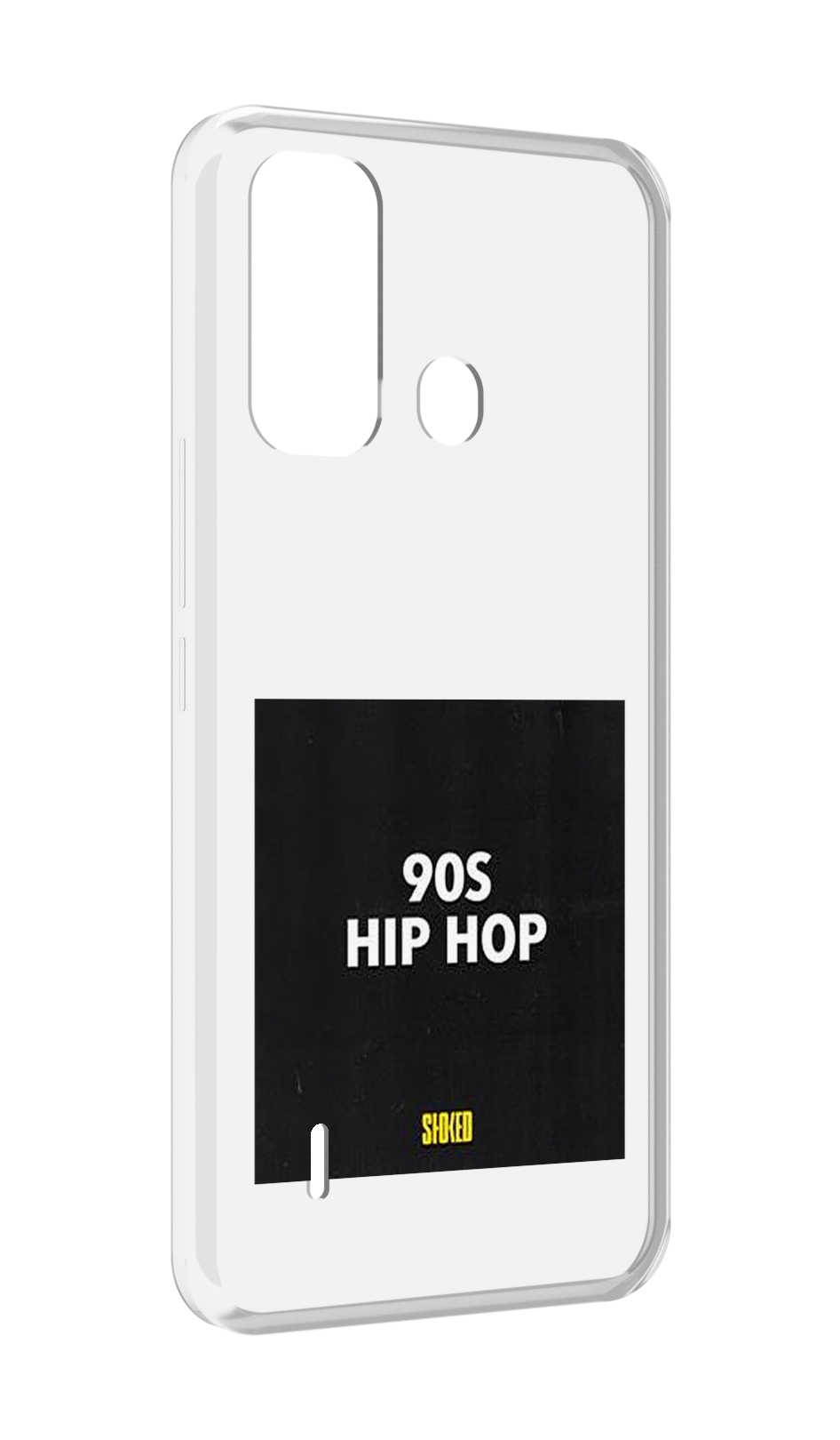

Чехол MyPads Eazy-E 90S Hip Hop для ITEL A49 / A58 / A58 Pro, Прозрачный, Tocco