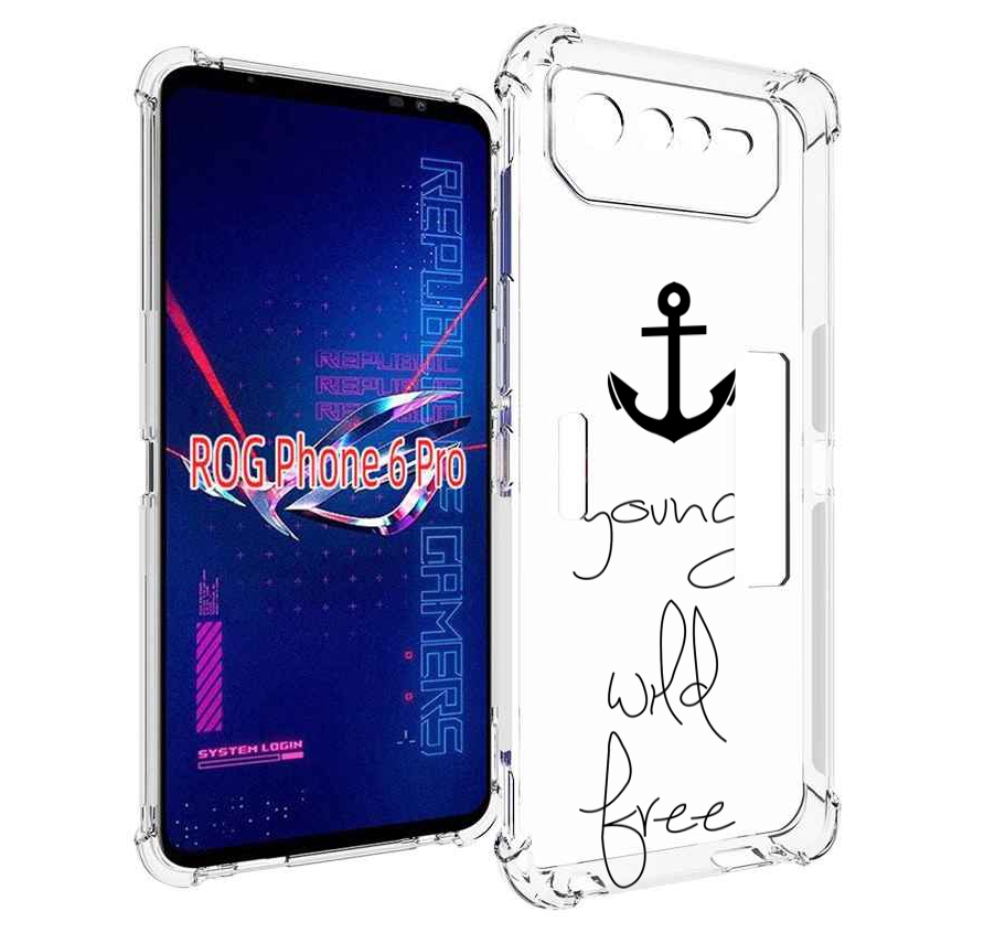 

Чехол MyPads ты-будешь-свободным для Asus ROG Phone 6 Pro, Прозрачный, Tocco