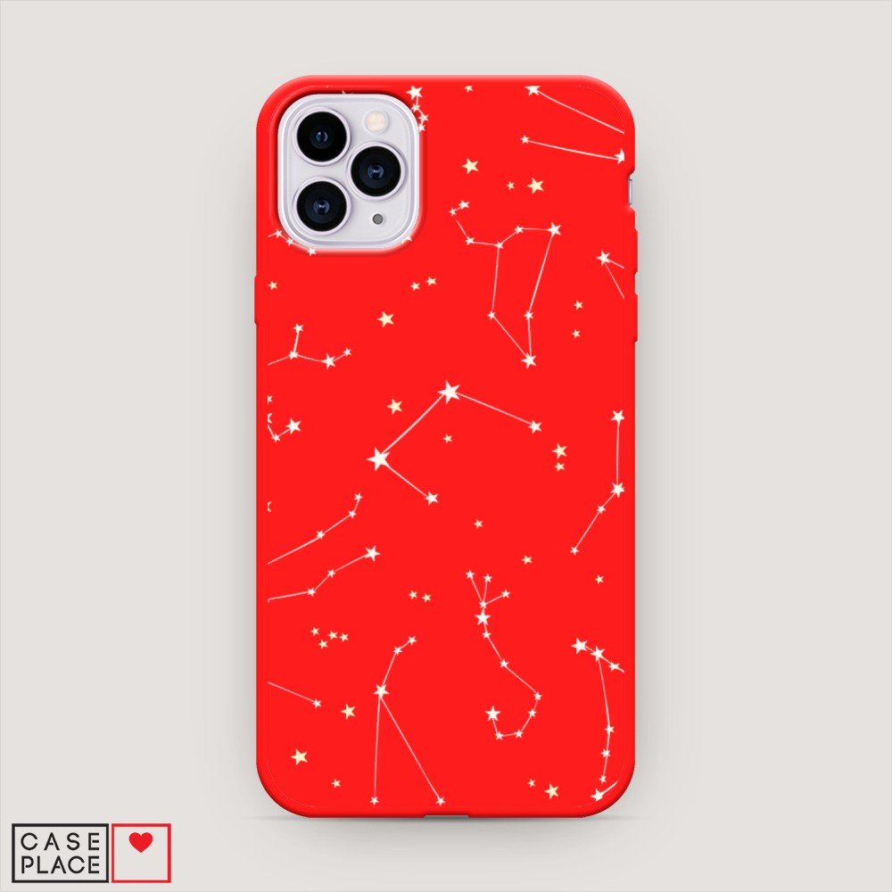 

Матовый силиконовый чехол "Созвездия" на Apple iPhone 11 Pro Max, 12253-1