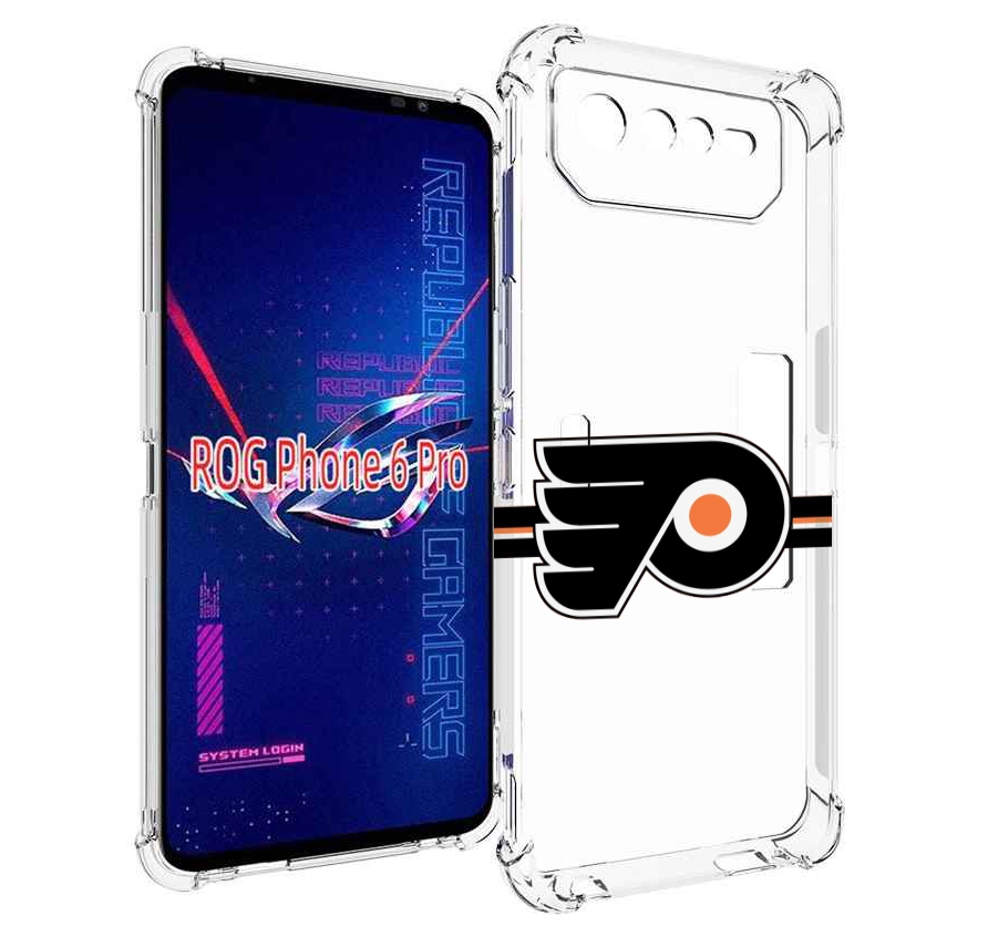 

Чехол MyPads филадельфия флаерс мужской для Asus ROG Phone 6 Pro, Прозрачный, Tocco