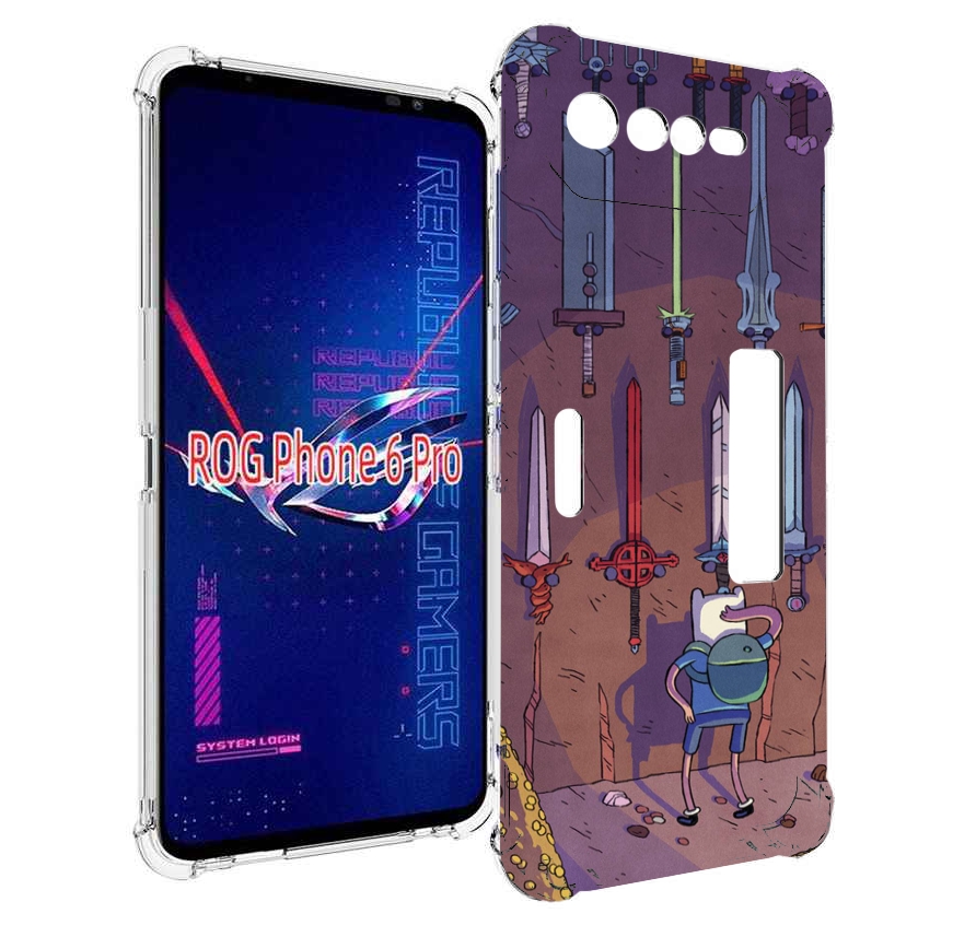 

Чехол MyPads фин ищет меч для Asus ROG Phone 6 Pro, Прозрачный, Tocco