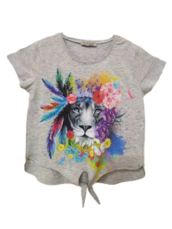 

Футболка для девочки Little Star Girls 1647-YX, 116-122, св.-серый(доставка из-за рубежа)