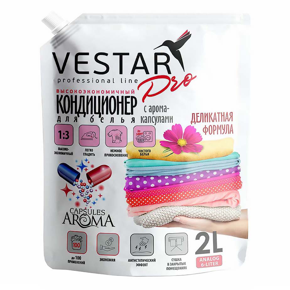 

Кондиционер для белья Vestar Деликатная формула 2 л