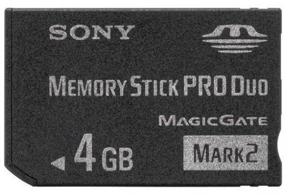 

Карта памяти Sony Memory Stick PRO-HG DUO 4 GB Оригинал (PSP), Memory Stick PRO-HG DUO
