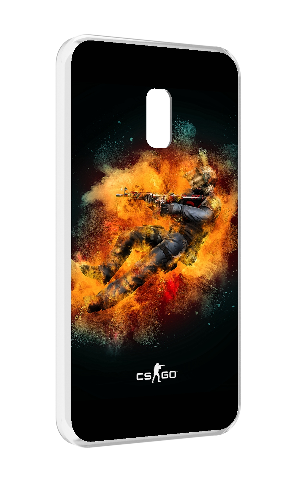 

Чехол MyPads CS-go-Контр-террорист мужской для Meizu 15, Прозрачный, Tocco