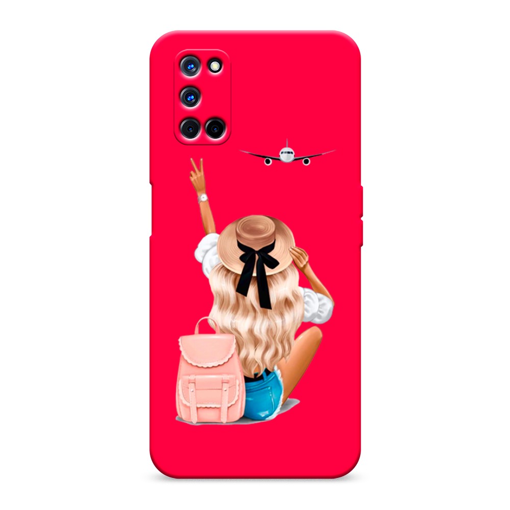 

Чехол Awog на Oppo A52/A72 "Автостопом самолетом", Разноцветный, 253153-1
