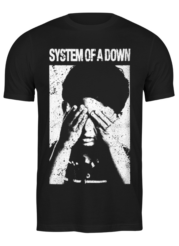 

Футболка мужская Printio System of a down черная M, Черный, System of a down