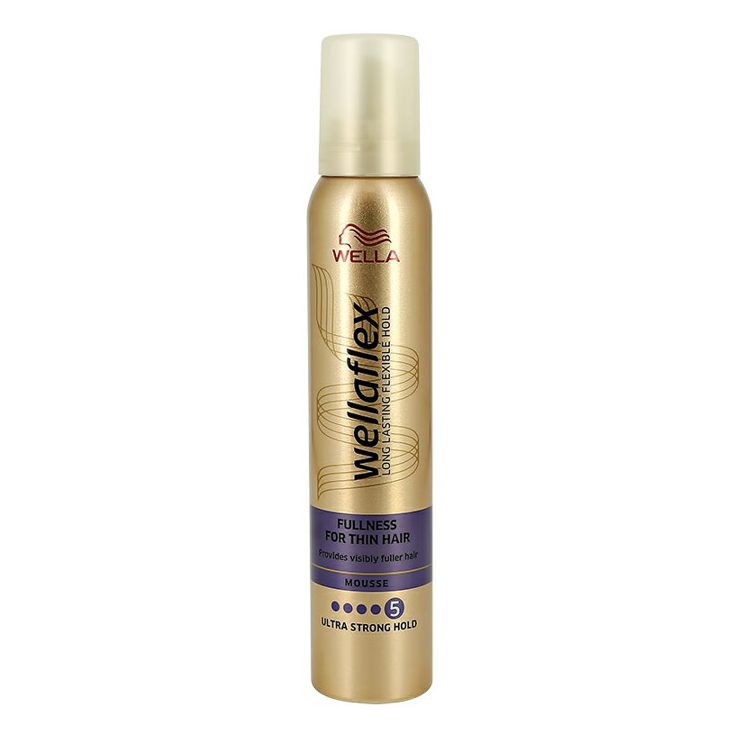 Мусс Wella Wellaflex объем для тонких волос суперсильная фиксация 200 мл 549₽