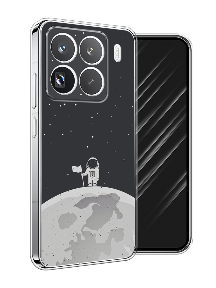

Чехол Awog на Xiaomi 15 Pro "Первый на Луне", Черный, 323750-1