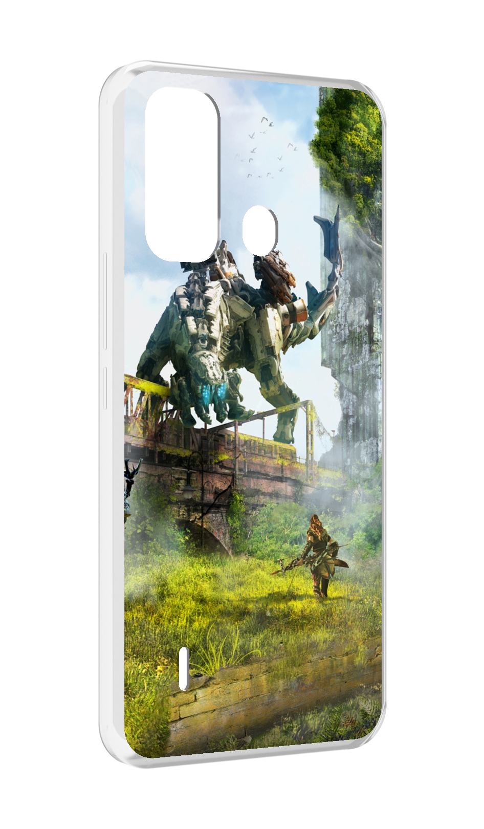 

Чехол MyPads Horizon Zero Dawn для ITEL A49 / A58 / A58 Pro, Прозрачный, Tocco