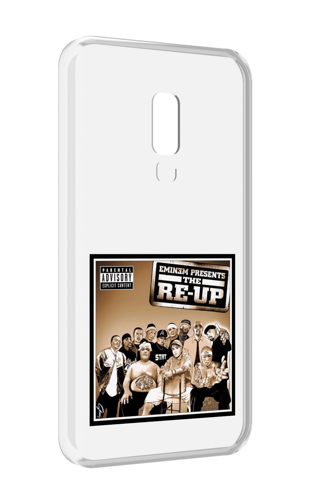 

Чехол MyPads EMINEM PRESENTS, THE RE-UP для Meizu 15, Прозрачный, Tocco