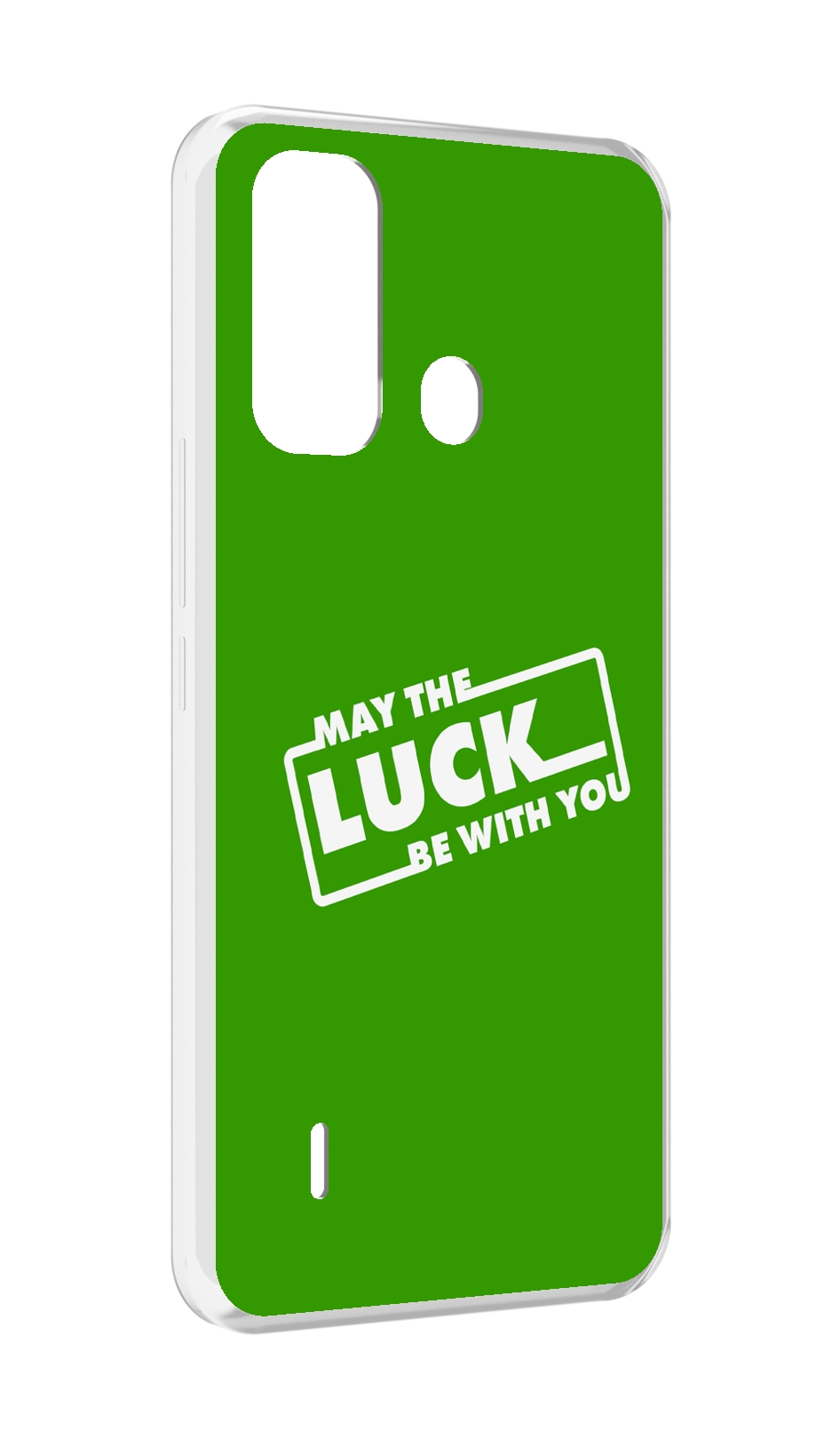 

Чехол MyPads Luck green для ITEL A49 / A58 / A58 Pro, Прозрачный, Tocco