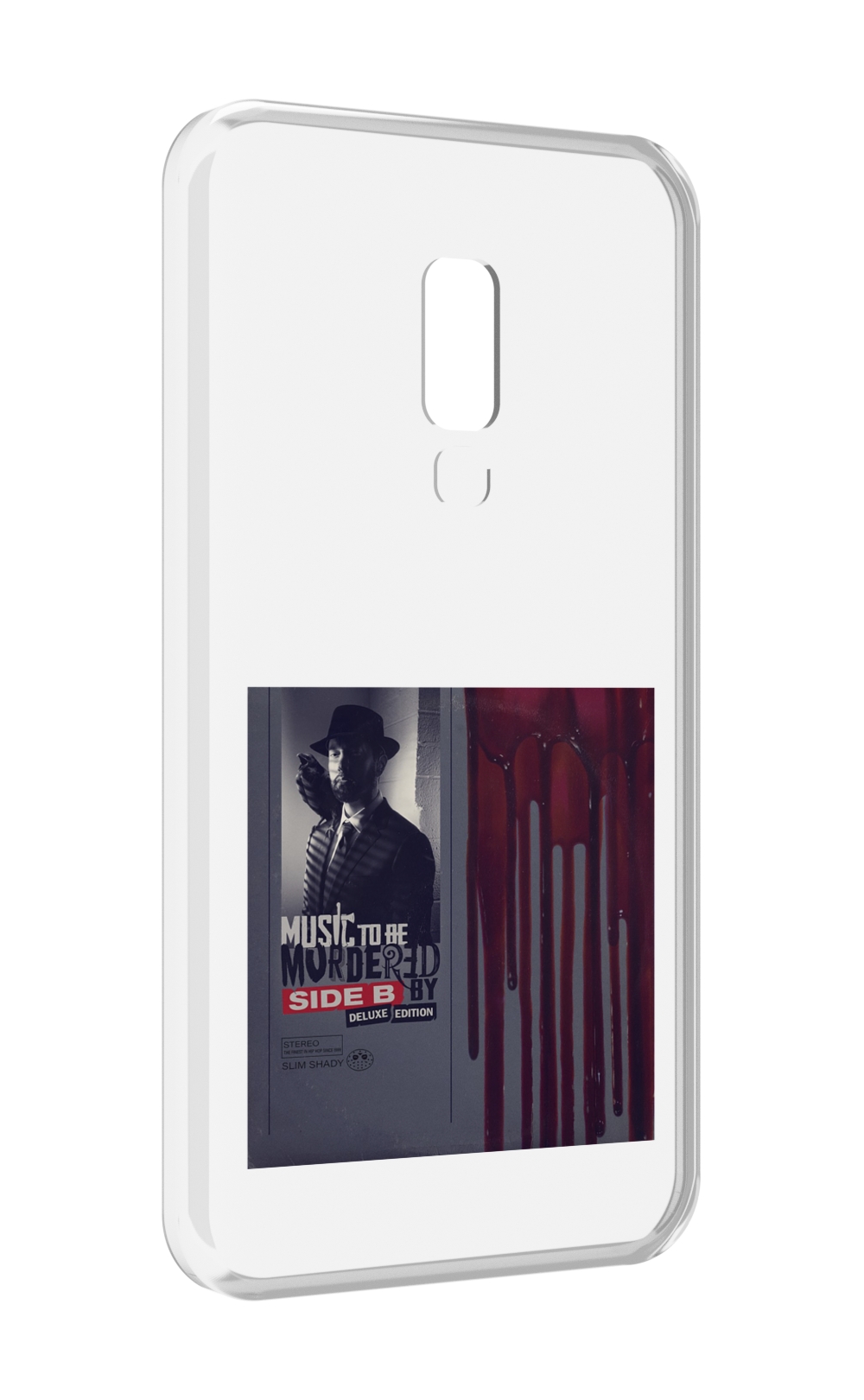 

Чехол MyPads Eminem MUSIC TO BE MURDERED BY для Meizu 15, Прозрачный, Tocco