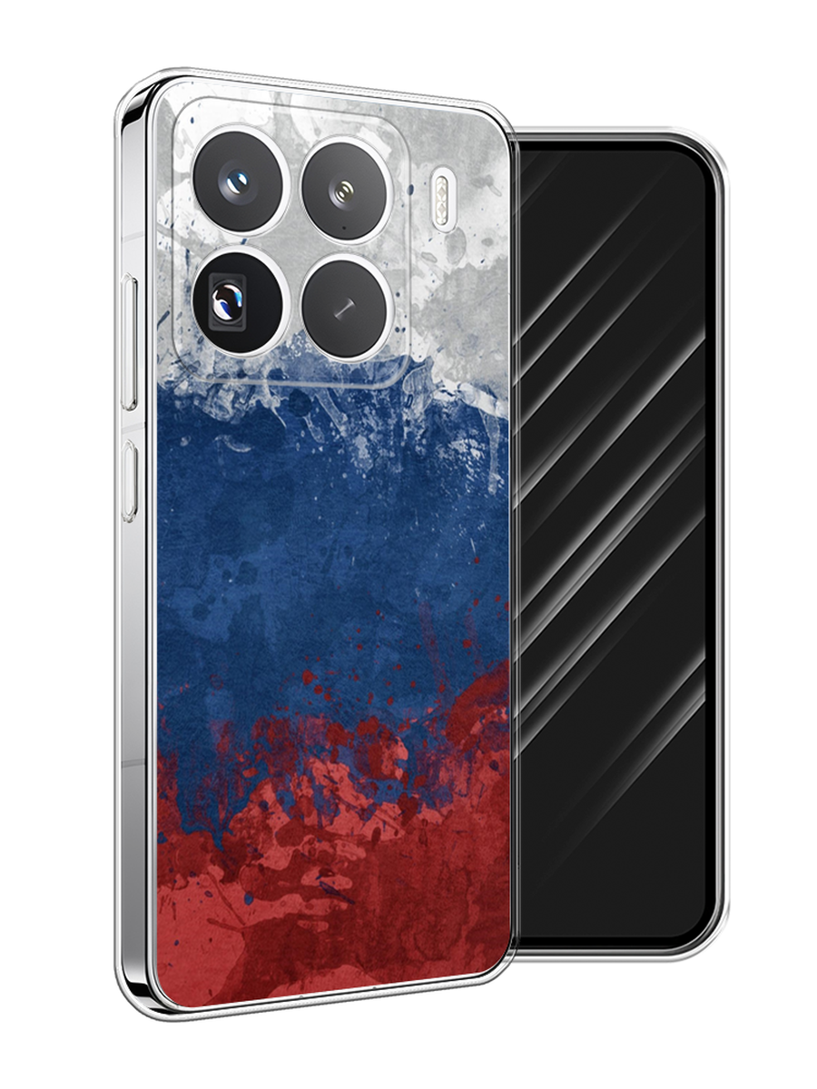 

Чехол Awog на Xiaomi 15 Pro "Флаг России неровный", Белый;синий;красный, 323750-1