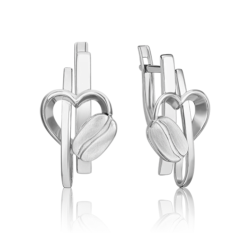 

Серьги из белого золота PLATINA jewelry 02-4908-00-000-1120, 02-4908-00-000-1120