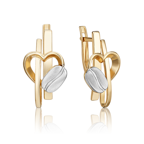 

Серьги из красного золота PLATINA jewelry 02-4908-00-000-1121, 02-4908-00-000-1121