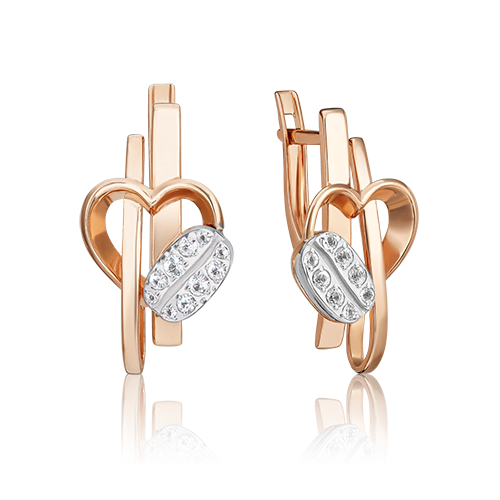 

Серьги из красного золота с топазом PLATINA jewelry 02-4908-00-201-1111, 02-4908-00-201-1111