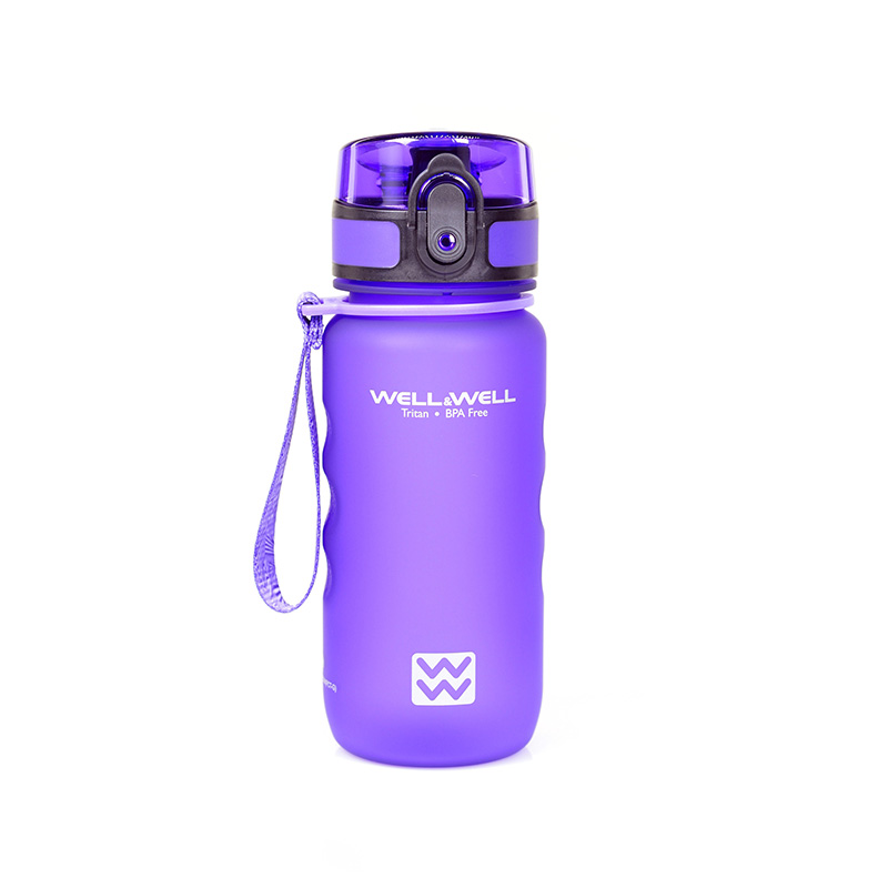 фото Бутылка для воды sports bottle 350 мл - пурпурная well&well